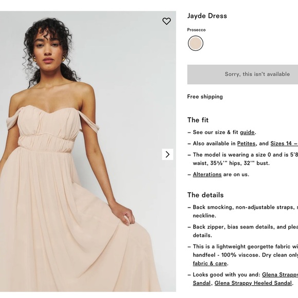 Reformation Jayde Dress - Picture 2 of 6